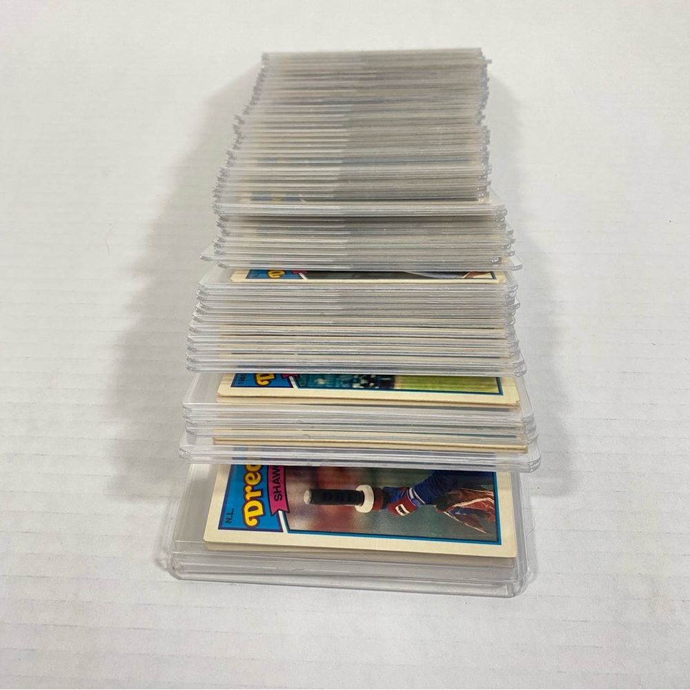 Baseball Card Mystery Lot of 62 Cards in Protectors